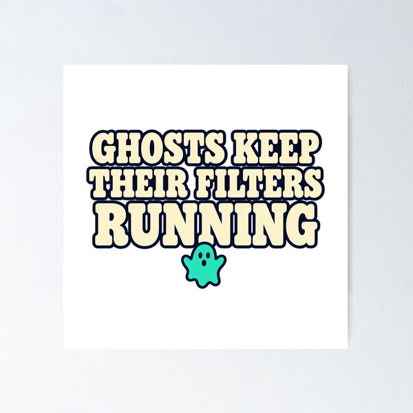 Item preview, Dialysis Nurse Humor — Ghosts Keep Their Filters Running designed and sold by UrbanCanvvas.