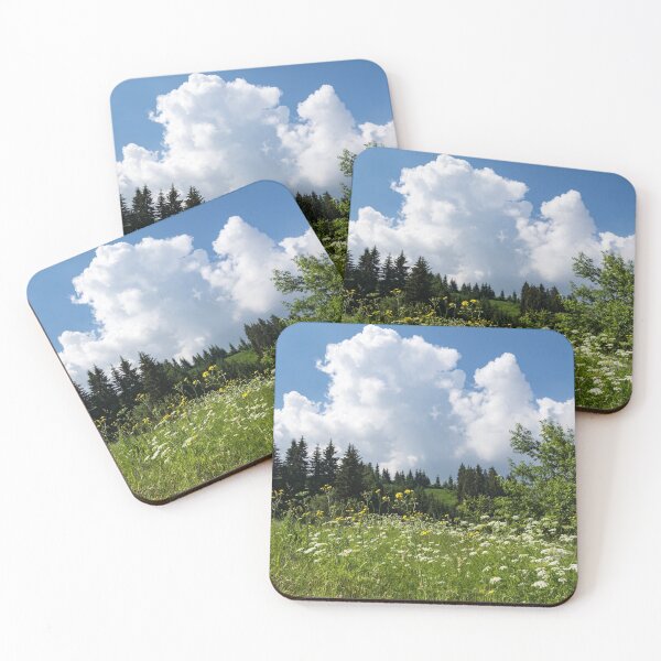 Item preview, It Smells Like Summer - Blooming Wildflower Meadow in the Mountains designed and sold by Georgia Mizuleva.