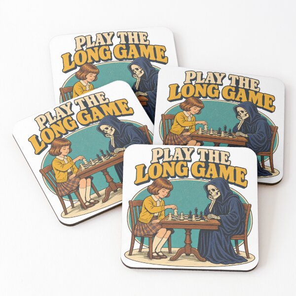 Item preview, PLAY THE LONG GAME designed and sold by Pixdot.