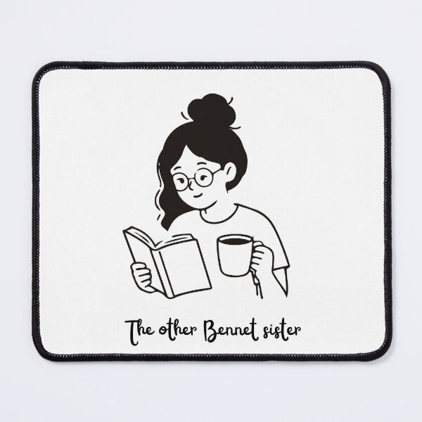 Item preview, The other Bennet Sister ane Austen Bookish Line Art designed and sold by Faith-82.