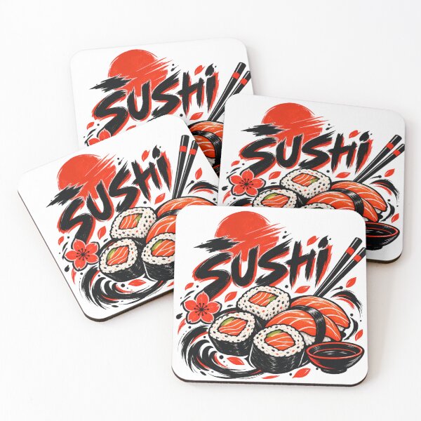 Item preview, Japanese Sushi Roll Nigiri Streetwear Graffiti Art designed and sold by brandingpro.