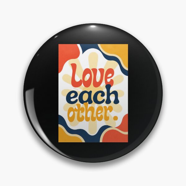 Item preview, Love Each Other – Inspirational Kindness & Unity Typography Design designed and sold by JeraiffsonCorner .