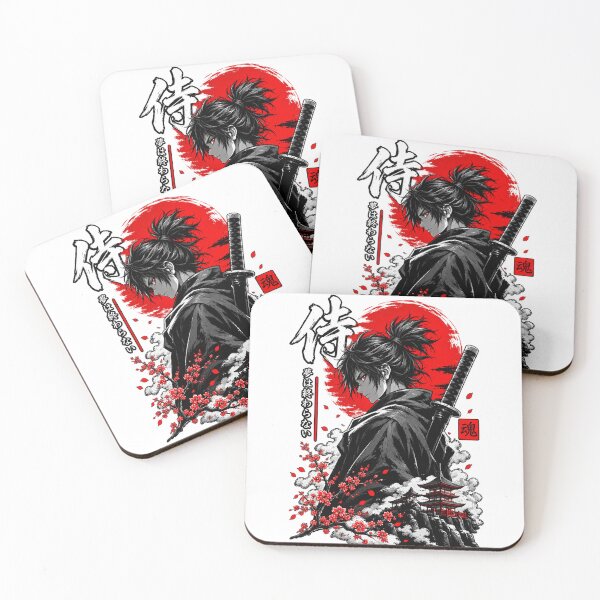 Artikelvorschau, Japanischer Samurai-Anime Ronin Red Sun Streetwear Art entworfen und verkauft von Jadhav Styles and Art.