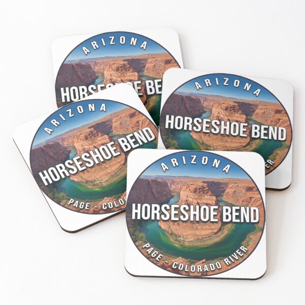 Item preview, Horseshoe Bend Arizona Morning Light Round Badge Sticker designed and sold by DetourDgn.