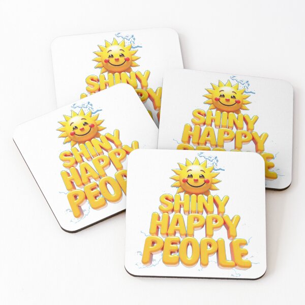 Item preview, Shiny Happy People - good vibes designed and sold by Stefrait-7.
