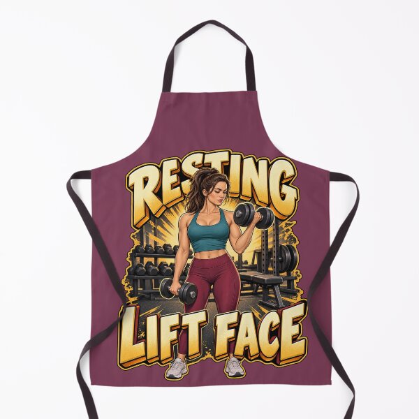 Item preview, Resting Lift Face – Funny Gym Humor designed and sold by GENX-AUTISM-DAD.