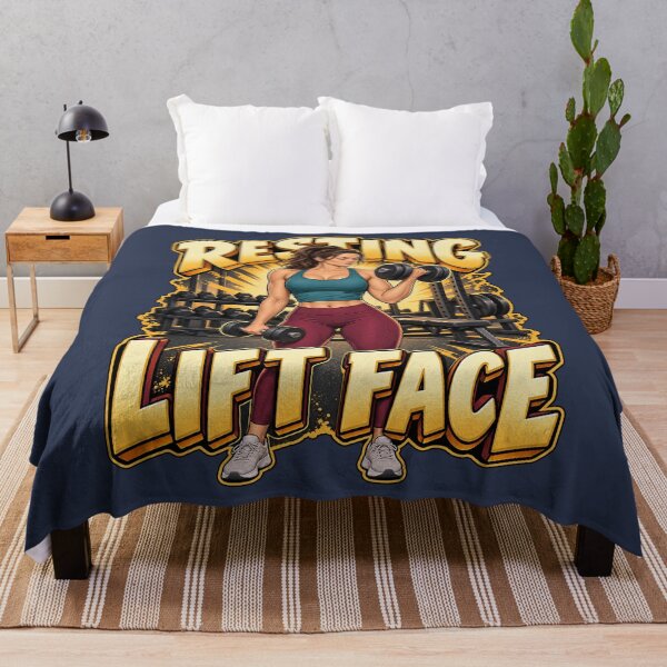 Item preview, Resting Lift Face – Funny Gym Humor designed and sold by GENX-AUTISM-DAD.