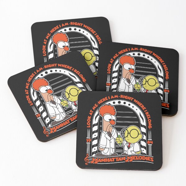 Item preview, Beaker &amp; Bunsen Muppets Manhattan Melodies  designed and sold by JayneFlatley.