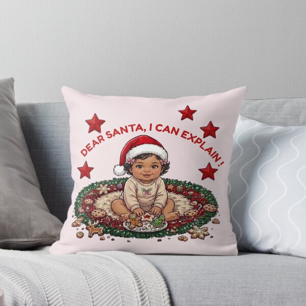 Item preview, Dear Santa I Can Explain Baby Girl Tan designed and sold by The-NOKU-Co.