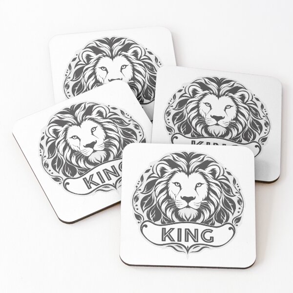Item preview, Lion | King | Pet Lover Art Illustration | Lion King Graphic Design | Animal Lover Gift | Wild Life Artwork - Lion - King - animal -illustration - vintage - black and white designed and sold by 440CREATIVES.