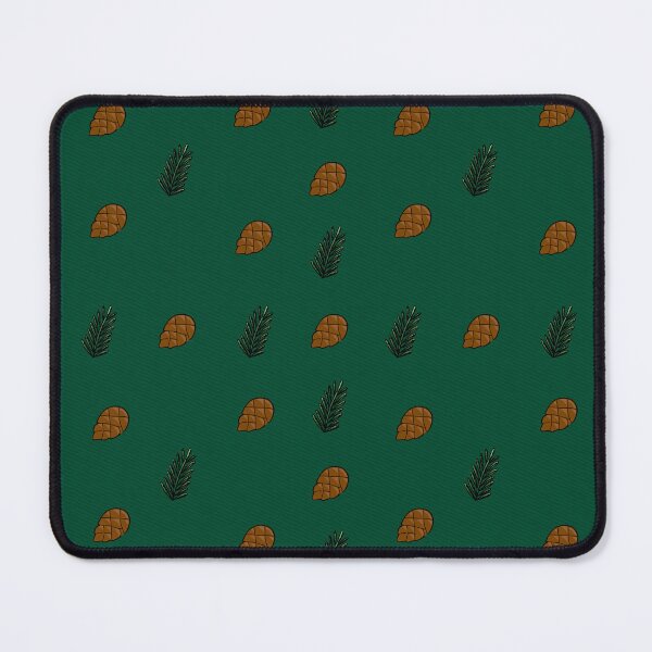 Item preview, Christmas Pinecone Seamless Pattern On Dark Green designed and sold by Jeffrey-Jeffrey.