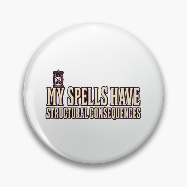 Item preview, Witch House Wordplay — My Spells Have Structural Consequences designed and sold by UrbanCanvvas.