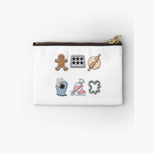 Item preview, Holiday Cookie Baking Disasters Sticker Pack - Burnt Pastry Set designed and sold by SimpleP.
