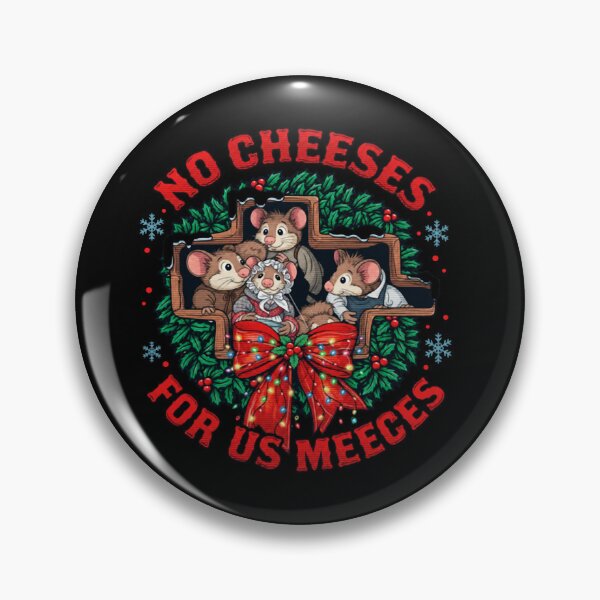 Item preview, Muppet Christmas Carol Wreath, retro Mice No Cheeses For Us Meeces, Merry Xmas Party  designed and sold by JayneFlatley.