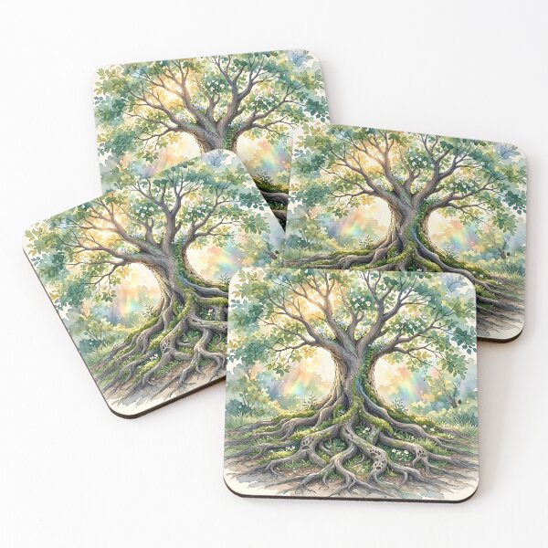 Item preview, Tree of Life Paw Prints designed and sold by Sybille-Yates.