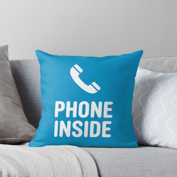 Item preview, Phone Inside - Funny Modern Minimalist Sign Design designed and sold by VoglR.