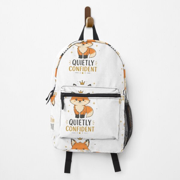 Item preview, Quietly Confident Fox – Cute Fox Illustration, Introvert Gift & Minimalist Self Confidence Art designed and sold by dreamz-world.