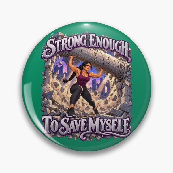 Item preview, Strong Enough to Save Myself designed and sold by GENX-AUTISM-DAD.