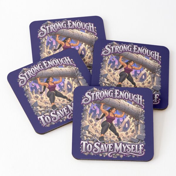 Item preview, Strong Enough to Save Myself designed and sold by GENX-AUTISM-DAD.