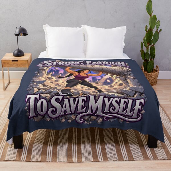 Item preview, Strong Enough to Save Myself designed and sold by GENX-AUTISM-DAD.