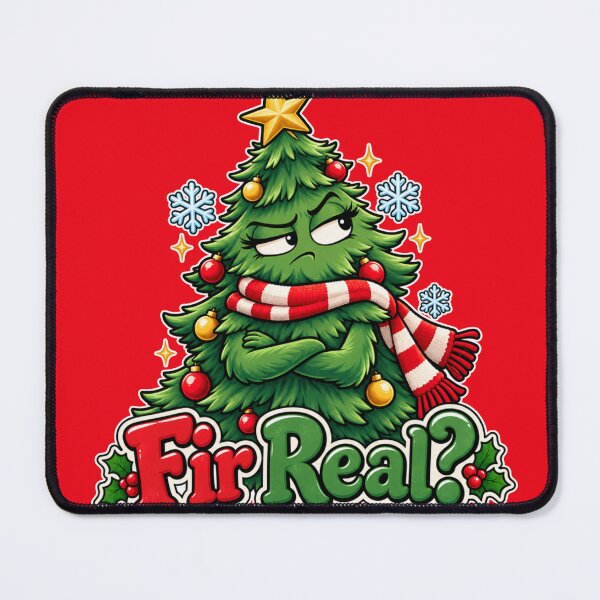 Item preview, Fir Real? – Sarcastic Christmas Tree With Attitude designed and sold by Searching ideas.