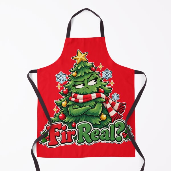Item preview, Fir Real? – Sarcastic Christmas Tree With Attitude designed and sold by Searching ideas.