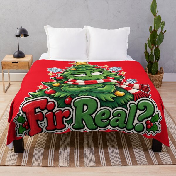 Item preview, Fir Real? – Sarcastic Christmas Tree With Attitude designed and sold by Searching ideas.