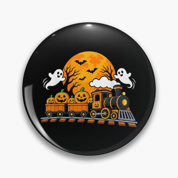 Item preview, Halloween Train Ghost Pumpkin Costume Toddler Boys Kids designed and sold by hoganpineda.