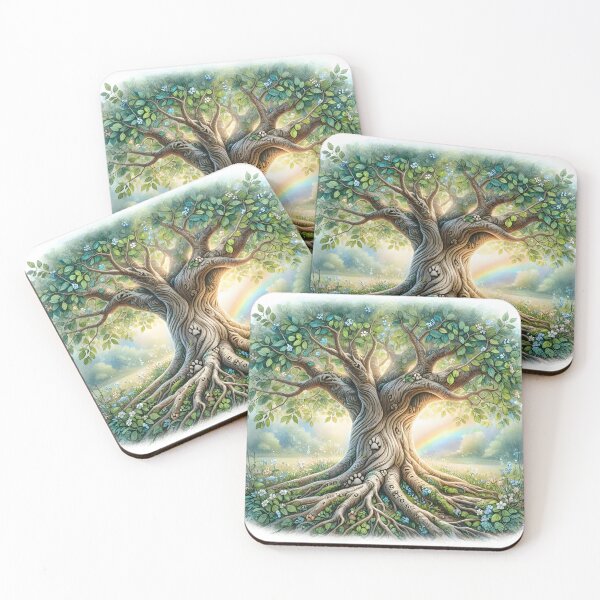 Item preview, Tree of Life Paw Prints designed and sold by Sybille-Yates.