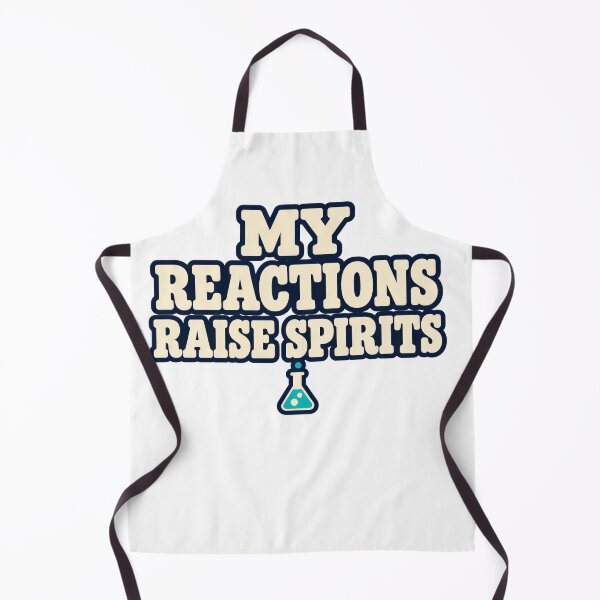 Item preview, Chemistry Halloween Wordplay — My Reactions Raise Spirits designed and sold by UrbanCanvvas.