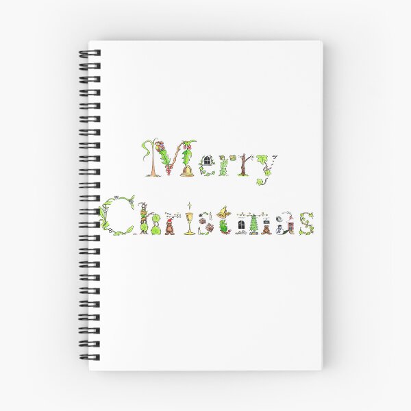 Item preview, Merry Christmas Illuminated Letters designed and sold by Dean Harkness Art.