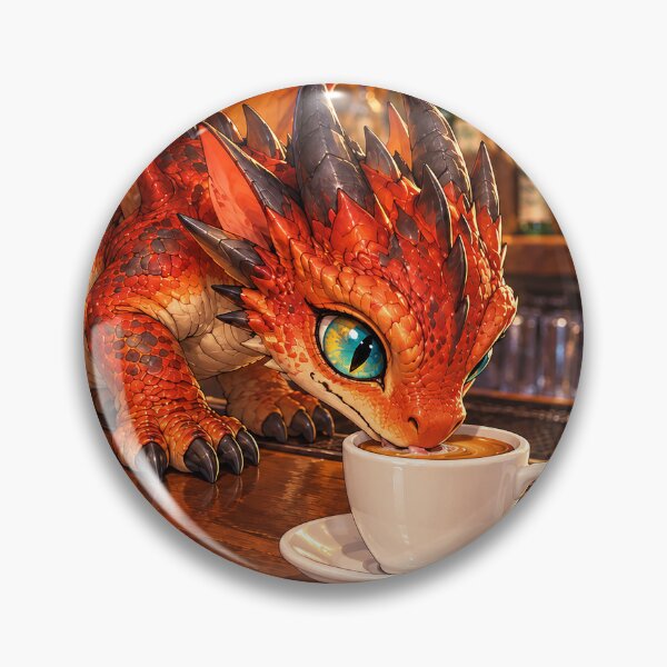 Item preview, Dragon’s First Caffeine Adventure designed and sold by nikkolaus.