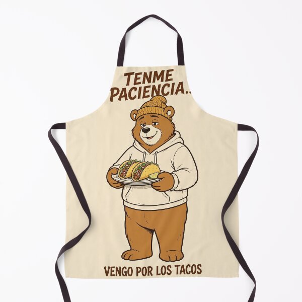 Item preview, Tenme Paciencia Vengo Por Los Tacos Oso Divertido Camiseta designed and sold by EverydayBadge.