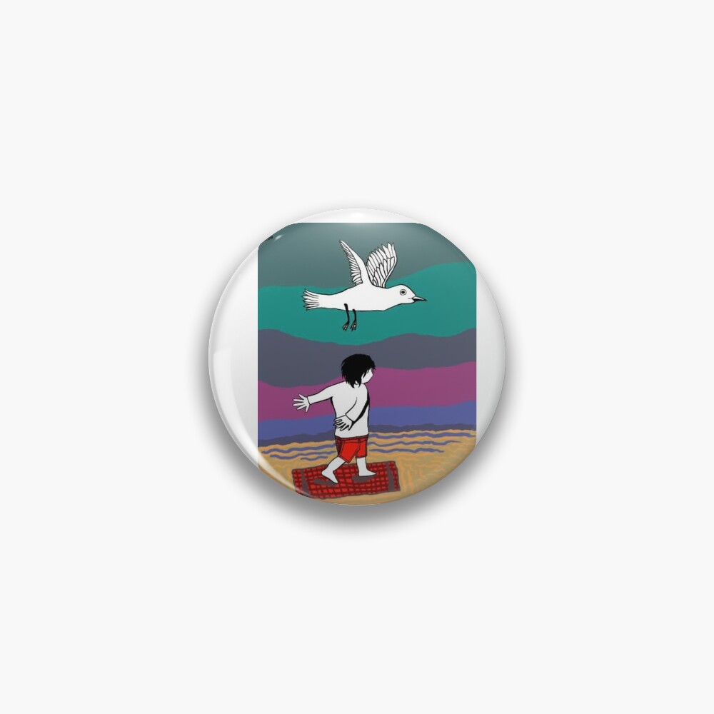 Item preview, Pin designed and sold by MushroomThreads.