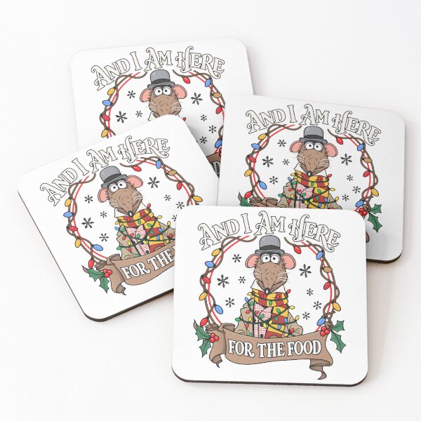Item preview, Muppet Christmas Carol, I'm Here For The Food  designed and sold by JayneFlatley.