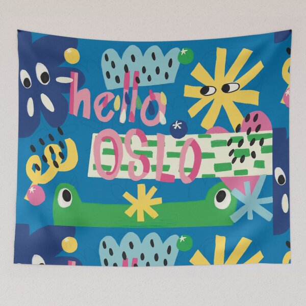 Item preview, Hello Oslo designed and sold by Agu Fabrikken.