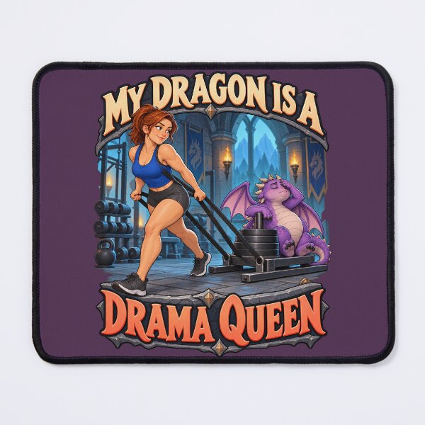 Item preview, My Dragon Is a Drama Queen designed and sold by GENX-AUTISM-DAD.