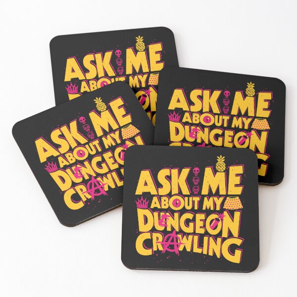 Item preview, Ask me about my dungeon crawling designed and sold by DemonigoteCamis.