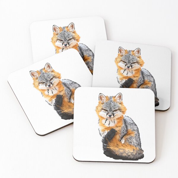 Item preview, Grey Fox 2026 designed and sold by KlakkDrawsStuff.