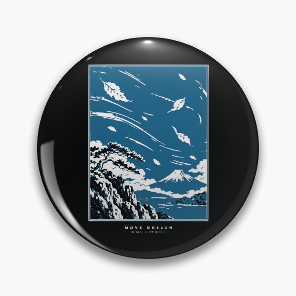 Item preview, move unseen wind traces neo-ukiyoe indigo woodblock designed and sold by WAVE-JP.