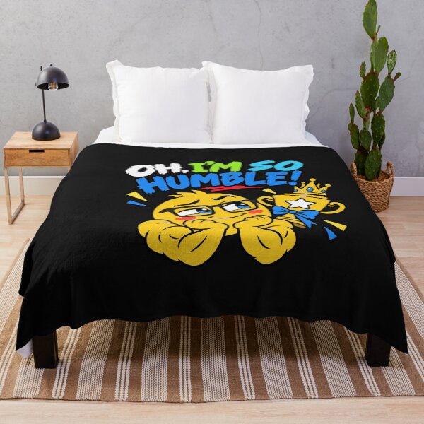 Item preview, Oh I’m So Humble – Funny Muscle Smiley designed and sold by Aimetoi.