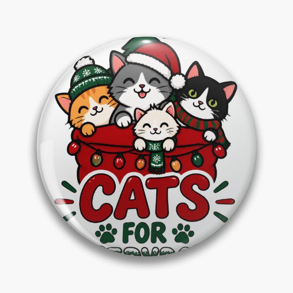 Item preview, Funny Ugly Christmas Sweatshirt Featuring Cats for Everyone Holiday Cheer PERFECT GIFT FOR YOU AND FRIENDS designed and sold by FilthyOldHag.