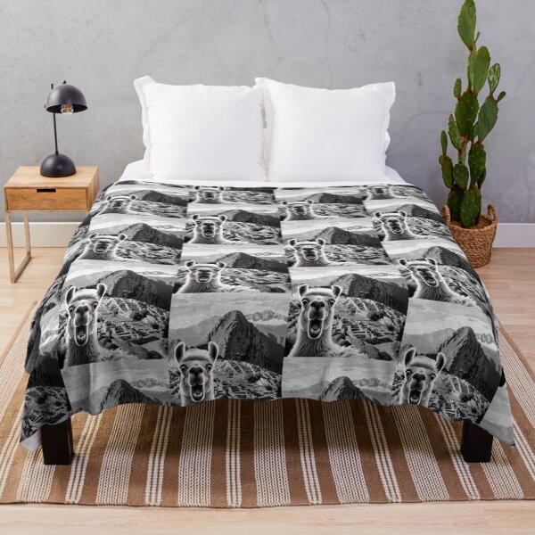 Item preview, Funny Llama selfie in Machu Picchu Peru Trip designed and sold by erozzz.