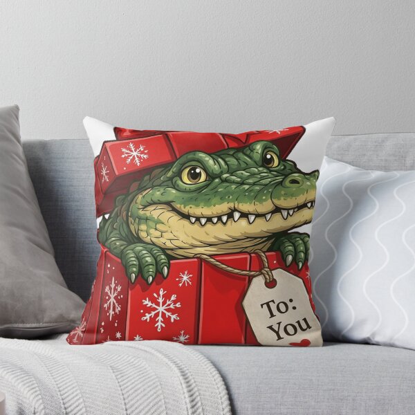 Item preview, Funny Christmas American Alligator  designed and sold by maximinano100k.