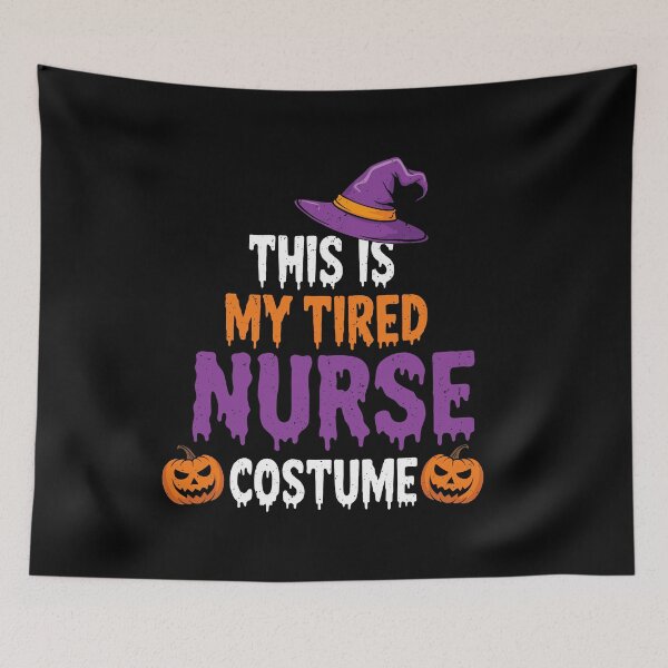 Item preview, The Exhausted Healthcare Worker's Halloween Cop-Out designed and sold by  MOHAMED.