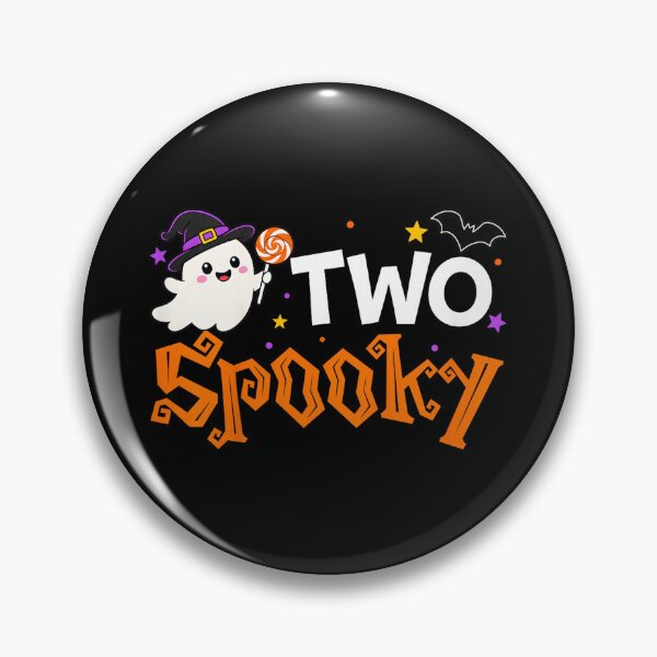 Item preview, Cute Halloween Ghost 2nd Birthday Two Spooky 2 Year Old Kids designed and sold by Suzu Comena.