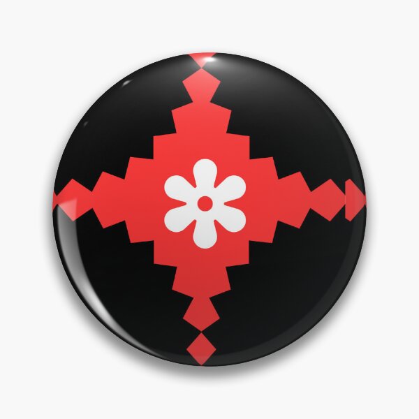 Item preview, Red and Black Floral Pattern designed and sold by Estreliz.