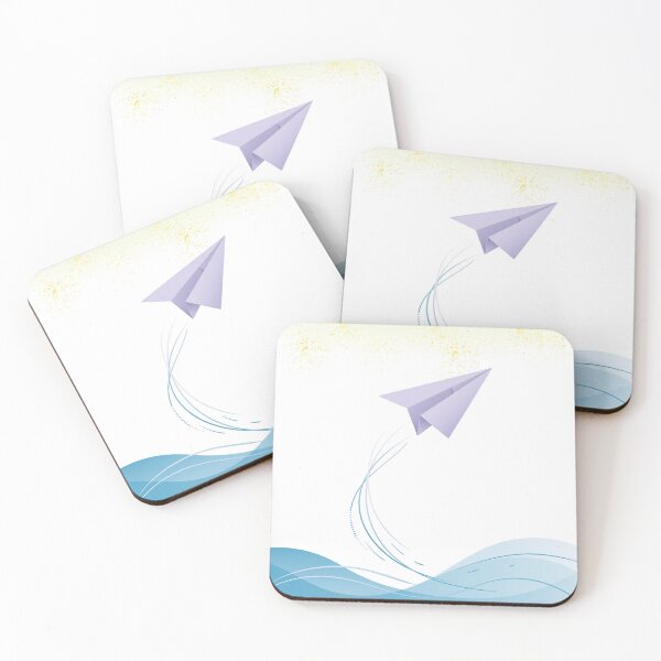 Item preview, Minimalist Paper Plane Ascending designed and sold by LuxAir.