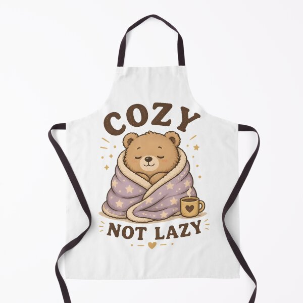 Item preview, Cozy Not Lazy Bear – Cute Introvert Humor, Cozy Blanket Bear & Relaxation Gift designed and sold by dreamz-world.