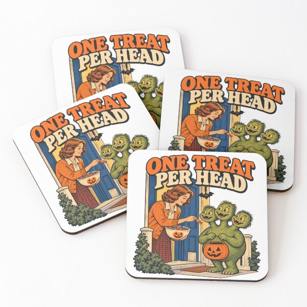 Item preview, ONE TREAT PER HEAD designed and sold by Pixdot.
